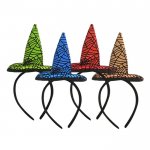 Αποκριάτικη Στέκα Καπέλο Μάγισσας 6 Χρώματα